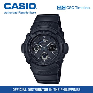 Casio G-Shock (AW-591BB-1ADR) Black Resin Strap Shock Resistant 200 Meter Watch