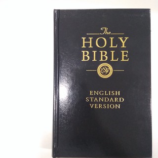 English Standard Version Bible (ESV) Standard Size Black