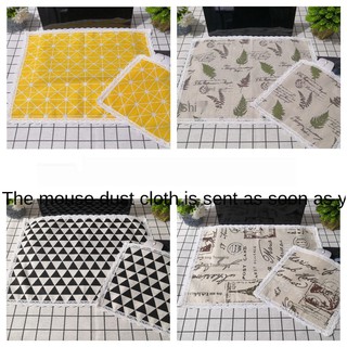 @MG3CYLUP.PH notebook cover laptop keyboard dust cover 15.6-inch 17-inch protective cover wind computer cover cover towel to send mouse dust cover (1)
