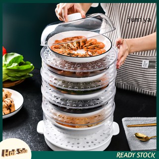 Ready Stocks Kitchen Household Stackable Insulation Dust Proof Food Container Leftover Lid Dish Cover (1)