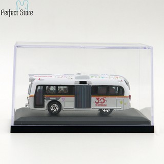 Acrylic Display Case for 1:64 Scale Car Dust-Proof Black Base Display Box
