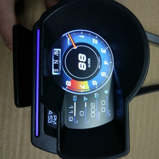 L200 Auto Hud OBD2 Gps Smart Head Up Display Speed Monitoring 9 Interface Digitale Gauge Meter Turbo Brake Test obd Scanner