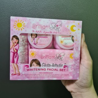 Brilliant Skin whitening Set/ Sunscreen gel-cream 10g. brilliant_skin