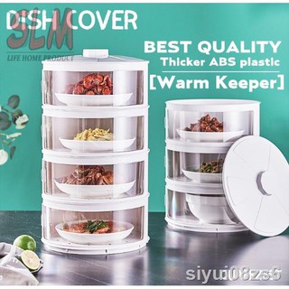 Spot goods ♧SLM Dish Cover Insulation food cover meal table dust cover multi food keeper