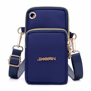 Large Size Phone Bag Sling Women Nylon Mobile Phone Bag Korean Handphone Bag