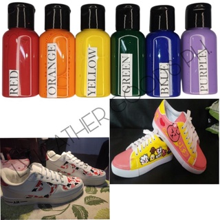 Leather Paint Matte Coloring for Shoes bags wallets sofas 100 ml