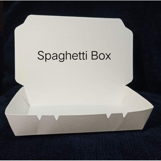 Spaghetti Paper Meal Box 100pcs per pack