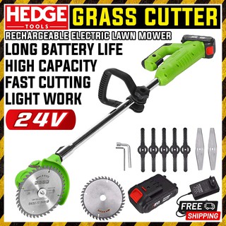 HEDGE Tools Cordless Electric Grass Cutter