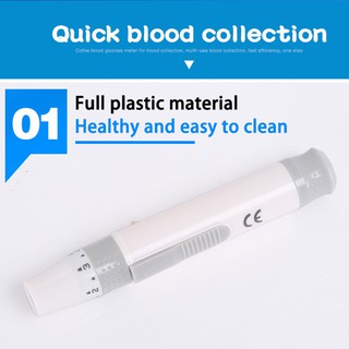 【Ready Stock】Baby Safe ✖❏Cofoe Lancet Pen Blood Sampling Pen Devices Diabetic Testing Pen (7)