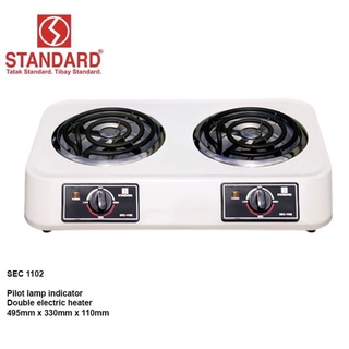 Standard Electric Stove Double Burner SEC-1102