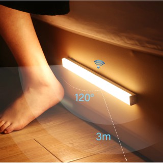 Body sensation night light USB rechargeable light hanging magnetic LED lamp cabinet light emergency