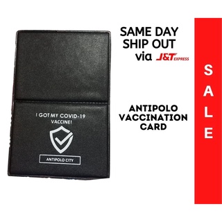 card holder card holder wallet women ANTIPOLO Vaccination Card Protector Sleeve, Black, High Quality