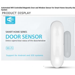 Smart Security Door Window Alarm Wifi