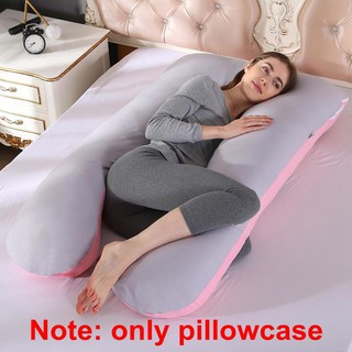 Pregnancy Pillow Case Sleeper Pregnant Women Bedding Full Body U Shape Maternity Pillows Case