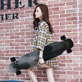 ADREA skateboard longboard adult Children girl 107cm/42in skate aluminium truck maple deck patins