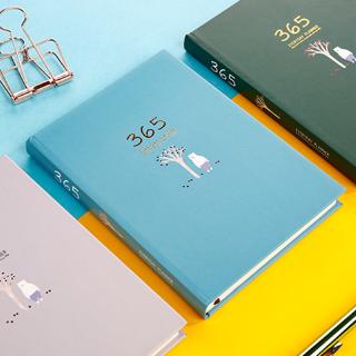 2022 Planner book Notebook 365 Days Agenda organizer Planner Hard paper covered notebook 256 pages 13x18 cm Stationery School supplies