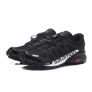 Salomon Shoes Speed Cross 2 Outdoor Professional Hiking sport Shoes 36-40 black white (6)