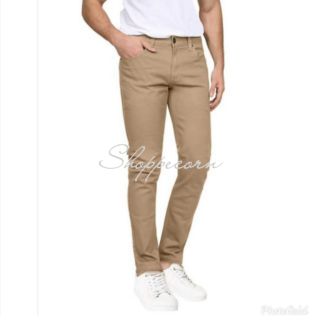 High Qaulity Denim Khaki pants for men skinny (1)