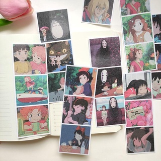 Sticker Kawaii Sticker Miyazaki Hayao Ghibli Classic Anime Book