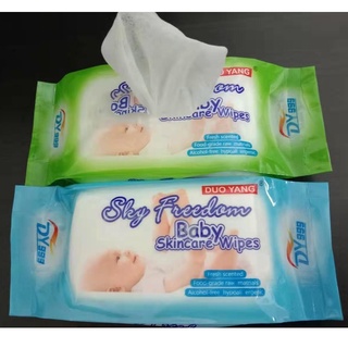New Non-alcoholic Convenient wipes baby wipes 80 pieces per pack of effective sterilization