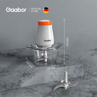 Mixers♦❧Gaabor Electrical Meat Grinder, 2L Capacity Multifunctional Food Mixer Household Chopper (5)