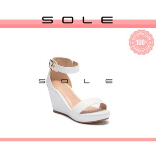 SOLE T Coach Wedge Sandals