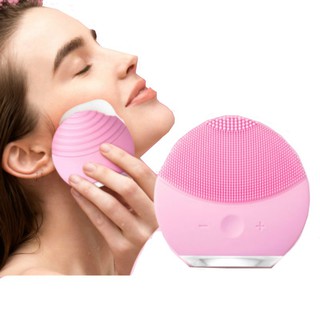 Facial Cleansing Brush Device Rechargeable Skin Care Cleaner Gentle Exfoliation and Sonic Cleansing (1)