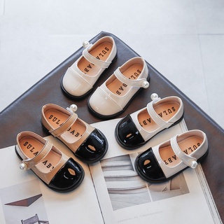 Baby Girls Shoes Leather Shoes Babys Toddler shoes Children Nonslip Shoe Kids Soft Sole Shoes Girl Korean Princess Shoes