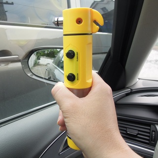 【Safety Hammer】 4 in 1 Car Glass Window Breaker Safety Escape Emergency Hammer Seat Belt Cutter (9)