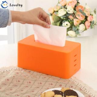 Plastic Facial Tissue Napkin Box Toilet Paper Dispenser Case Holder Home