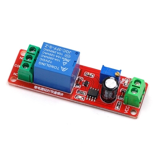 cod☄DC 12V Timer Delay Relay Shield Module NE555 Timer Switch Adjustable Controller 0 to 10 Second (1)