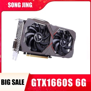 ℡✜Original video card GeForce GTX 1660 SUPER 6G 192bit gddr6 nvidia geforce graphic plates gtx 960