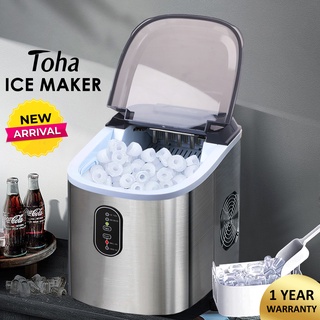 ice maker machine Toha Portable 1.7L bullet circle shape ice cube maker Automatic Electric 15kg/24H