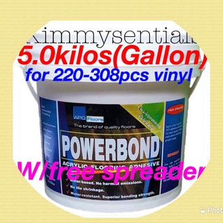 GALLON SIZE!! (for 200-280pcs vinyl)APO POWERBOND(5.0kg)w/FREE SPREADER