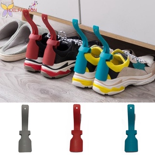 TCXL Lazy Shoe Horn Portable Plastic Shoe Lifter Clip Handheld Shoe Lifting for Men Women Kids Easy on & off