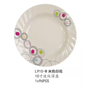 MONAITO RING DESIGN MELAWARE PLATE/O/BOWL/CUP/SAUCER/DINNERWARE/SET/MELAMINE/7/8/9/10/DINNER SET