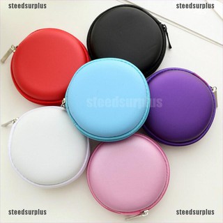 【steed】Portable Hard Case Pouch Storage Bag For SD TF Card Earphone Headphone Earbuds