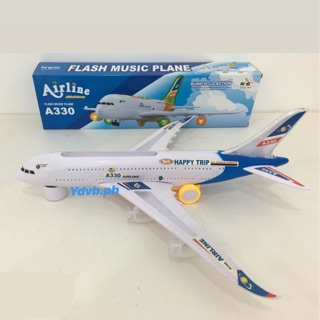 A330 Airplane Plane with Lights and Sounds Toy Toys