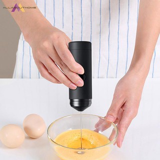 Mini Electric Milk Frother Stainless Steel Handheld Egg Beater (3)