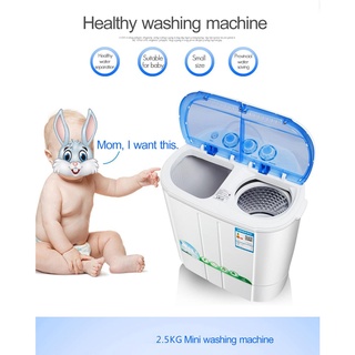JF New Portable Washing Machine with Dryer (SMALL SIZE)New upgrade!！top-loading washing machines (6)