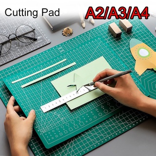 Ready Stock/⊙❡A2/A3/A4 PVC Cutting Mat Pad Patchwork Cut Pad Durable Patchwork Tools Self-healing Cu