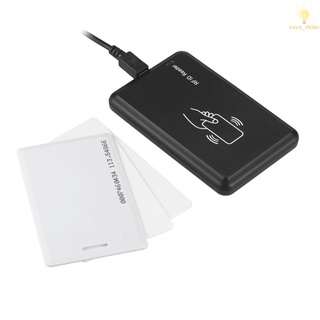 【COSH】125KHz & 13.56MHz USB Proximity & Contactless Smart RFID Card Reader Dual Frequency Programmable Desktop Card Reader for MIFARE EM