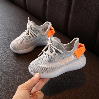 Kiddiezoom Children's Coconut Shoes Autumn New Breathable Girls Boys Sports Casual Newborn Kids Baby Girl Luminous Soles