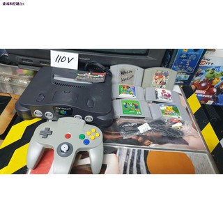 ☾☈☬(110V) Nintendo 64 Console Bundle (Please Read)