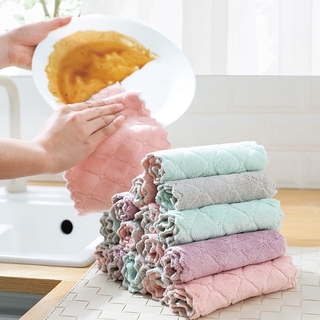 Cleaning Cloth Microfiber Wipe Table Towel Home Absorbent Microfiber Towels Kitchen Washing Dish Cloth