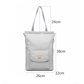 Fashion Laptop Backpack Waterproof Handbag Stylish Oxford Canvas Bag For Women 13.3 14 inch (6)