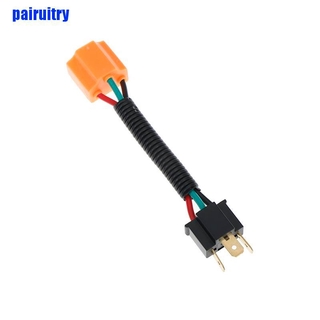 【COD•PART】H4 headlight bulb ceramic socket plug connector wiring harness (1)