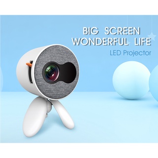 YG220 Portable Mini Projector Pocket Cute Child Gift Projector Video Player Supporting HD 1080P Playback