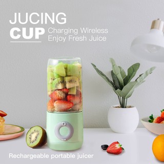 Portable juicer¤✎✜DTVANE 6 Cutter Mini Portable Juicers USB Electric Mixer Fruit Smoothie Blender Fo