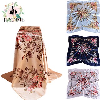 HOT Ladies Fashion Printed Soft Silk Shawl Wraps Scarf (1)